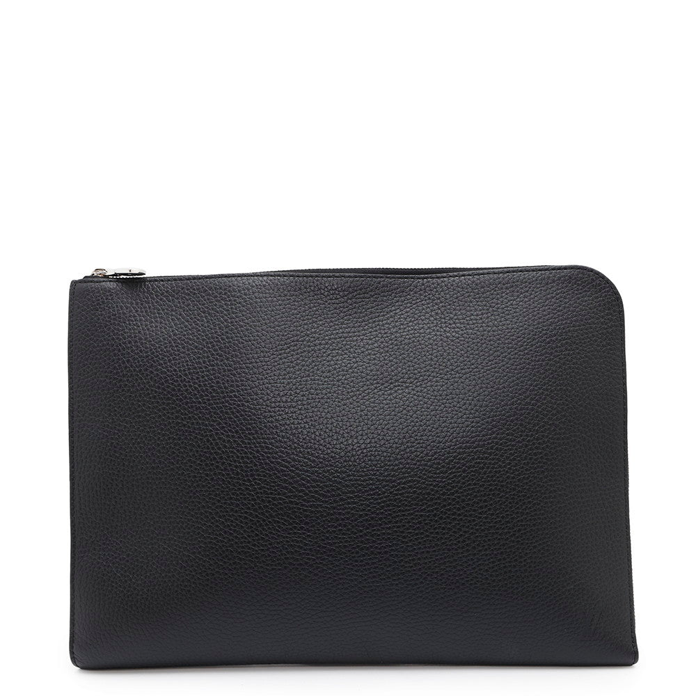 LOUIS VUITTON Pochette Jour NM NoirM67768 Taurillon Leather Size GM