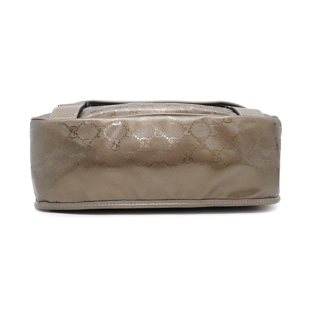 GUCCI GG implication messenger bag Khaki201732 PVC Coated Canvas