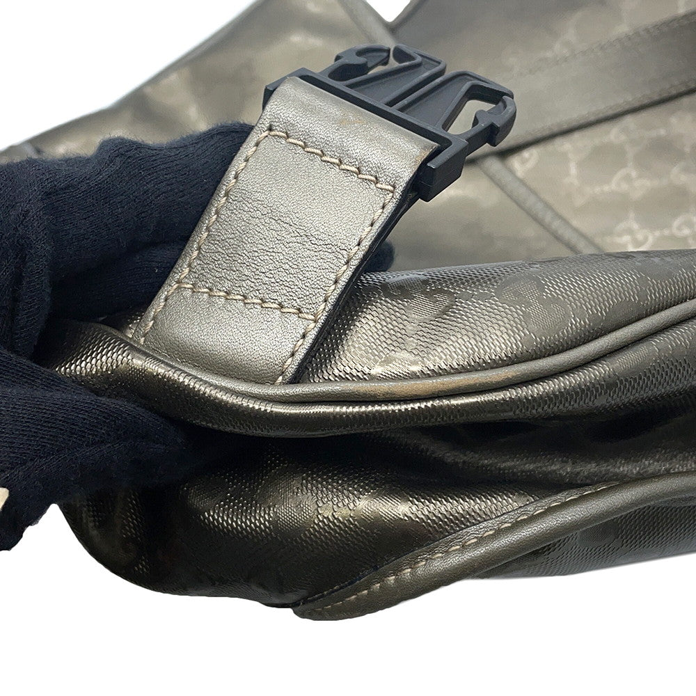 GUCCI GG implication messenger bag Khaki201732 PVC Coated Canvas