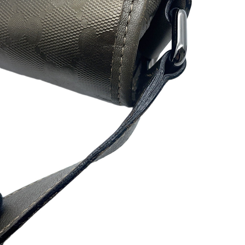 GUCCI GG implication messenger bag Khaki201732 PVC Coated Canvas