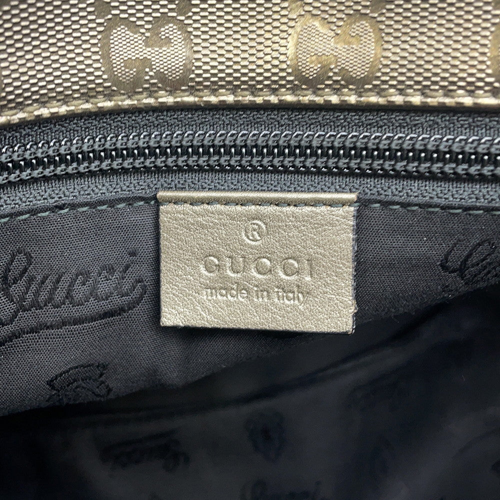 GUCCI GG implication messenger bag Khaki201732 PVC Coated Canvas