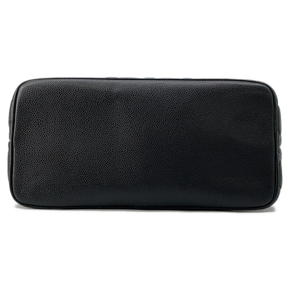 CHANEL Medallion Tote BlackA01804 Caviar Leather