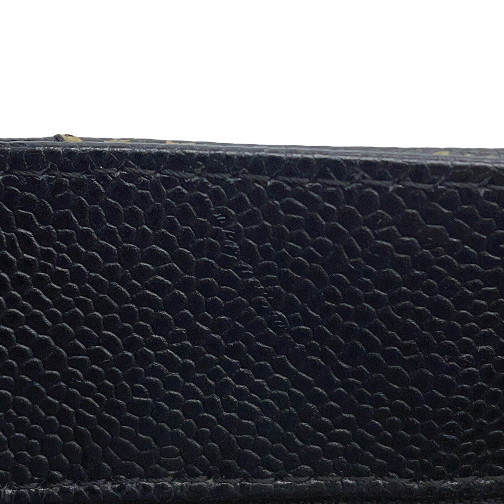 CHANEL Medallion Tote BlackA01804 Caviar Leather