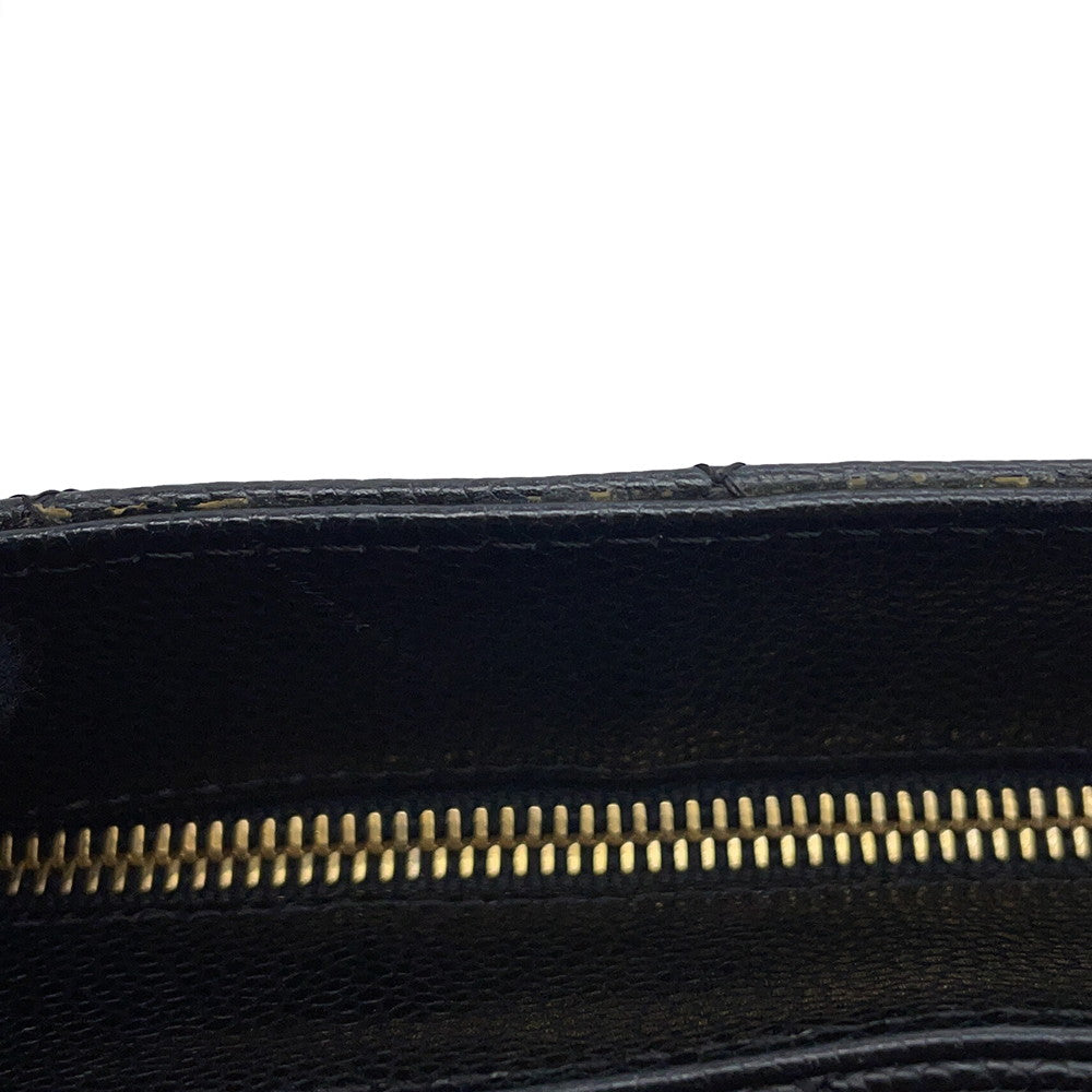 CHANEL Medallion Tote BlackA01804 Caviar Leather