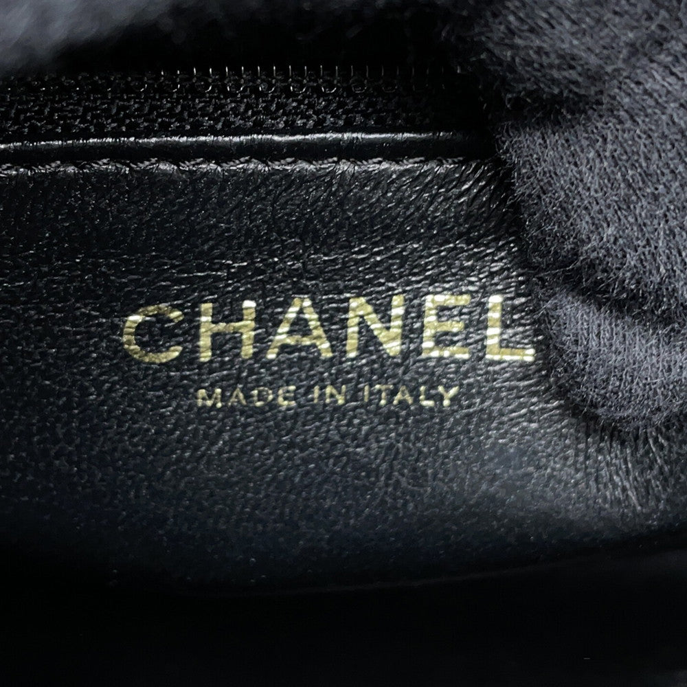 CHANEL Medallion Tote BlackA01804 Caviar Leather