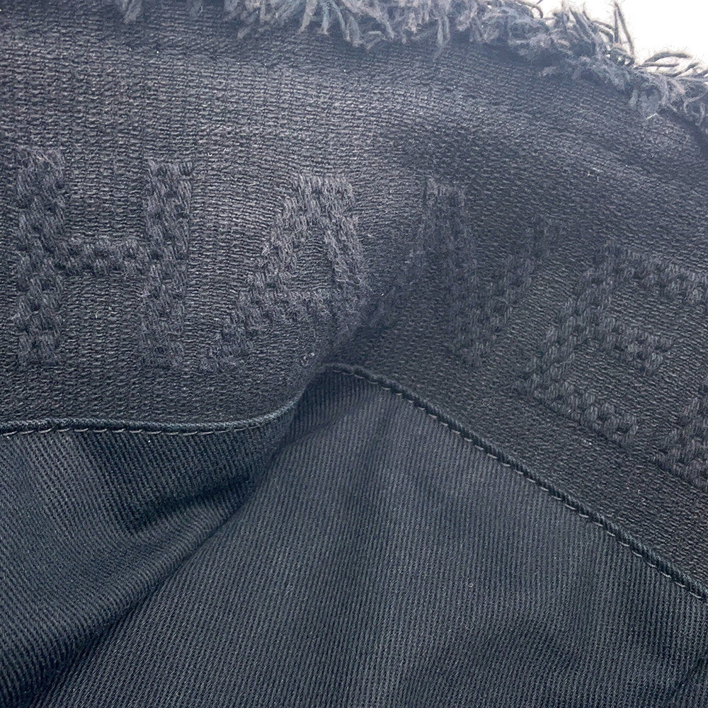 CHANEL CC Logo 2wayChainTote Bag BlackA57168 Cotton Leather