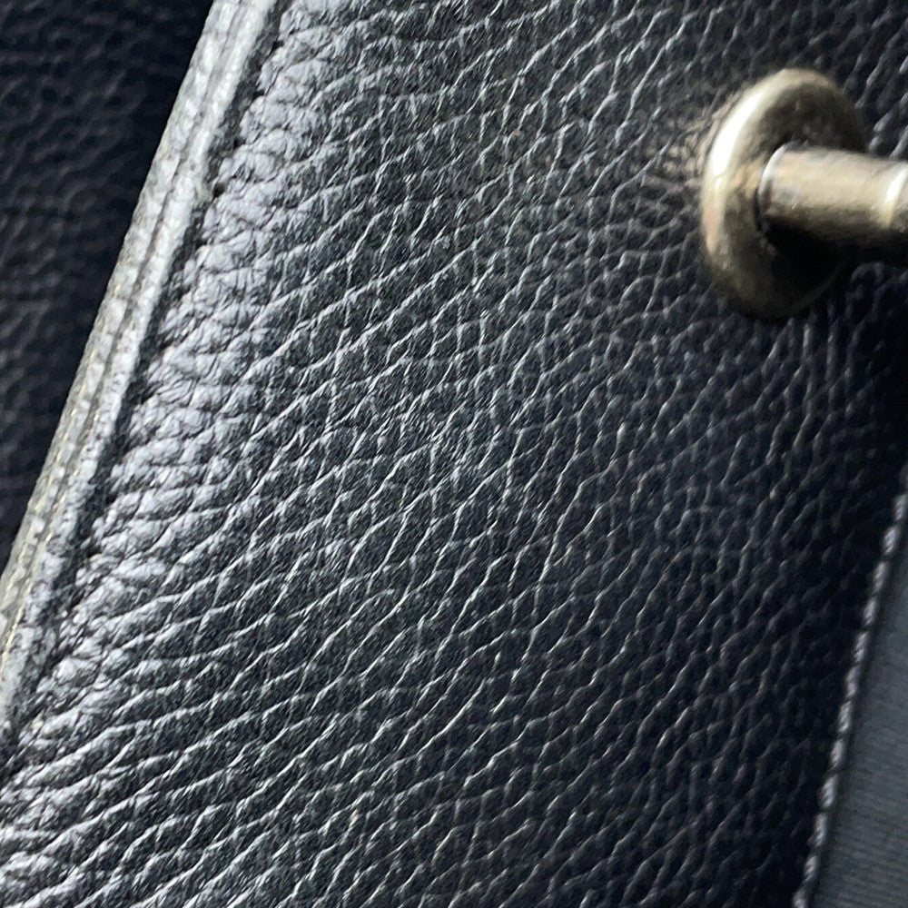 CHANEL Executive 2WAY Tote Black Leather