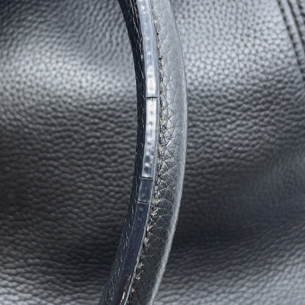 CHANEL Executive 2WAY Tote Black Leather