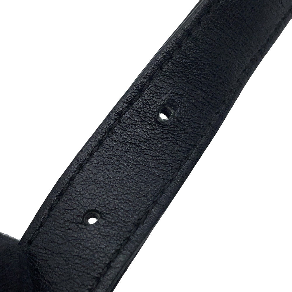 CHANEL CHANEL19 Matelasse Waist Bag Black Leather
