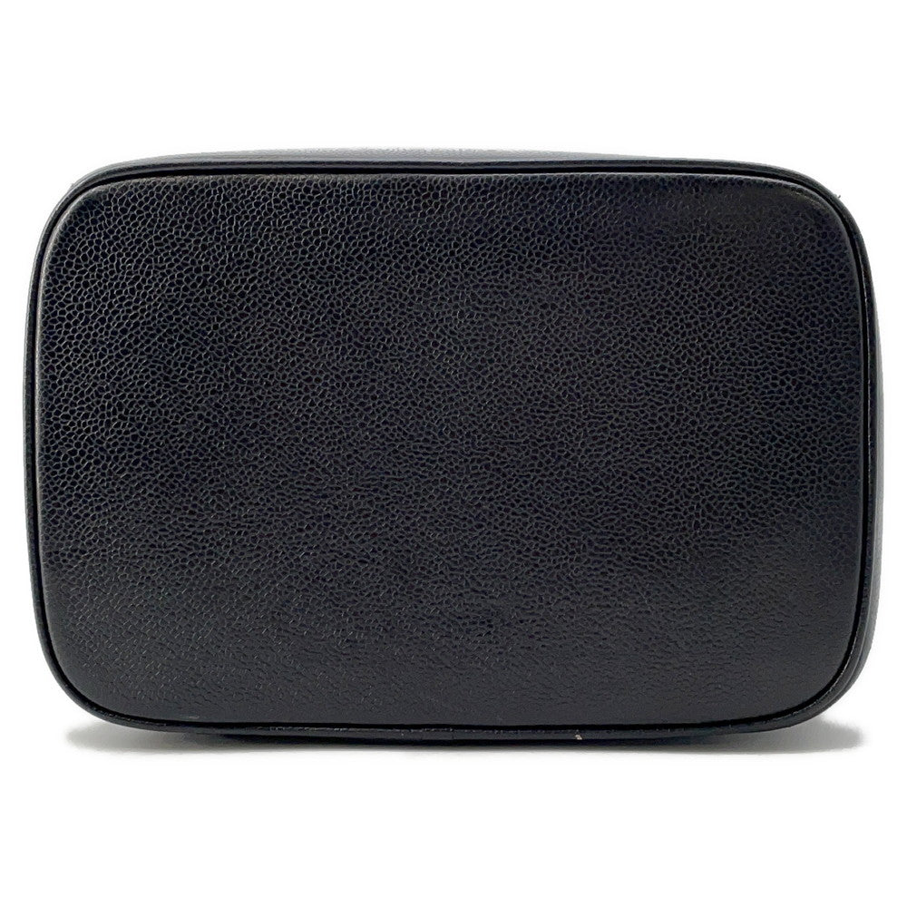 CHANEL CC Logo 2WAY Vanity Shoulder Bag BlackA06238 Caviar Leather