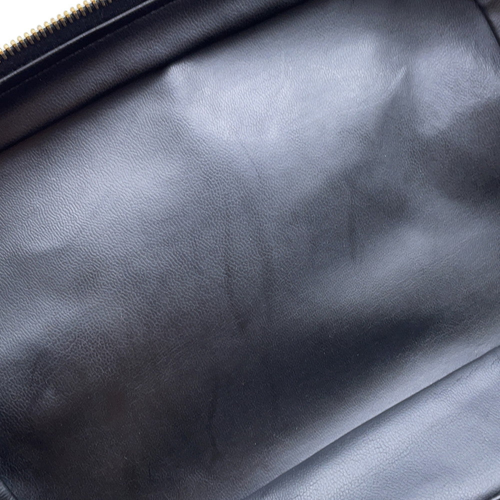 CHANEL CC Logo 2WAY Vanity Shoulder Bag BlackA06238 Caviar Leather