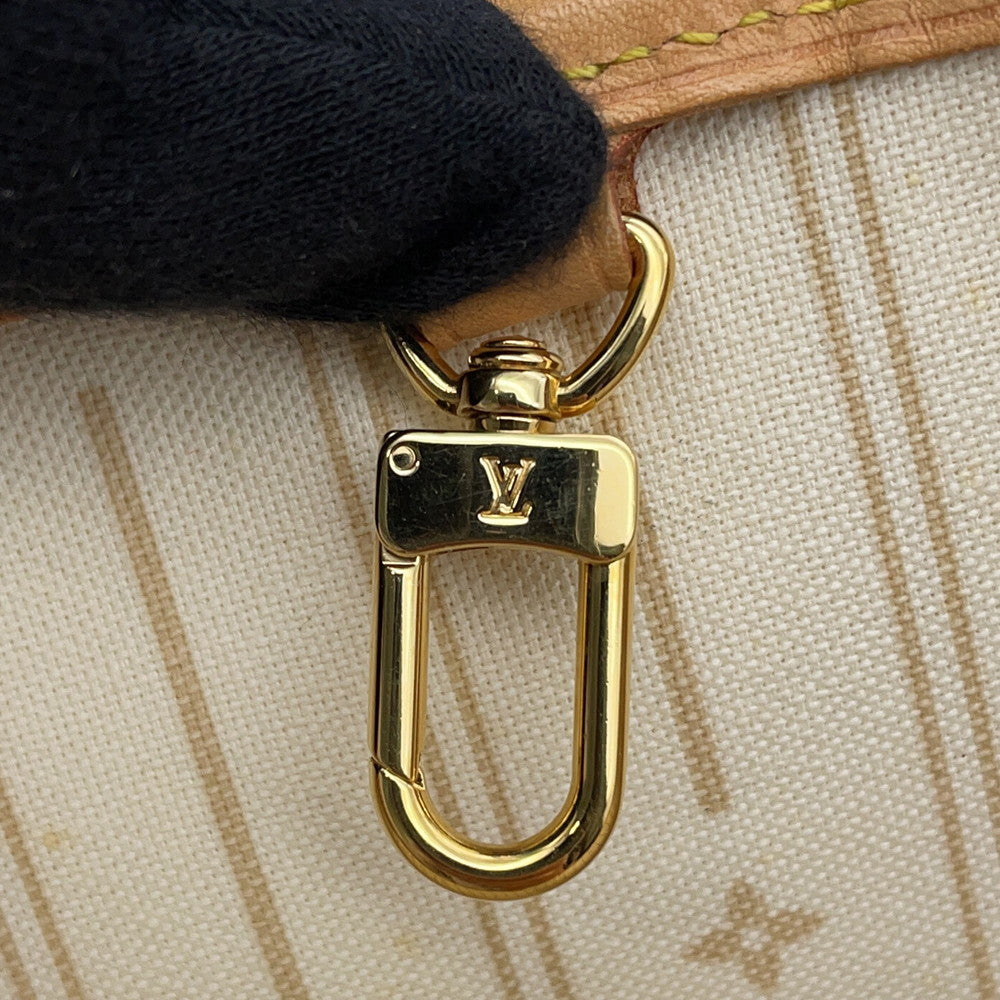 LOUIS VUITTON Neverfull BeigeN51110 Damier Azur Size PM