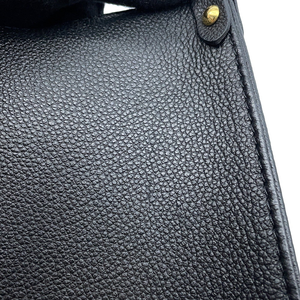 LOUIS VUITTON Onthego Noir/BeigeM45495 Bicolor Monogram Empreinte Leather Size MM