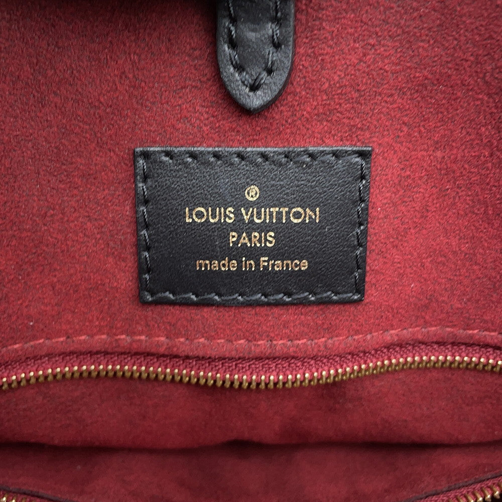 LOUIS VUITTON Onthego Noir/BeigeM45495 Bicolor Monogram Empreinte Leather Size MM