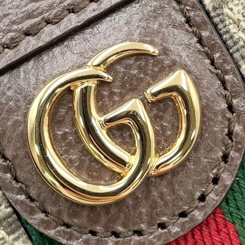 GUCCI Ophidia 2WAY Handbag Beige/Brown772317 GG Supreme Leather