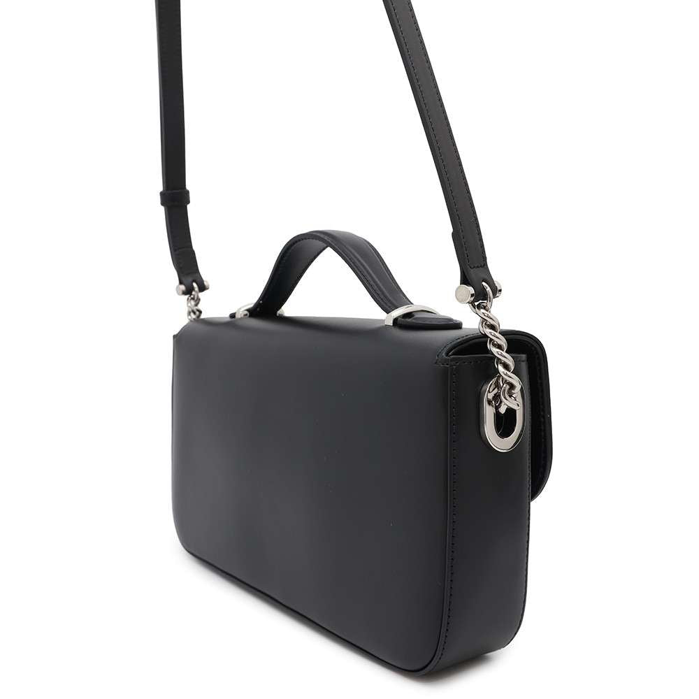 GUCCI PETITE GG 2WAYShoulder Bag Black739721 Calf Leather Size Small