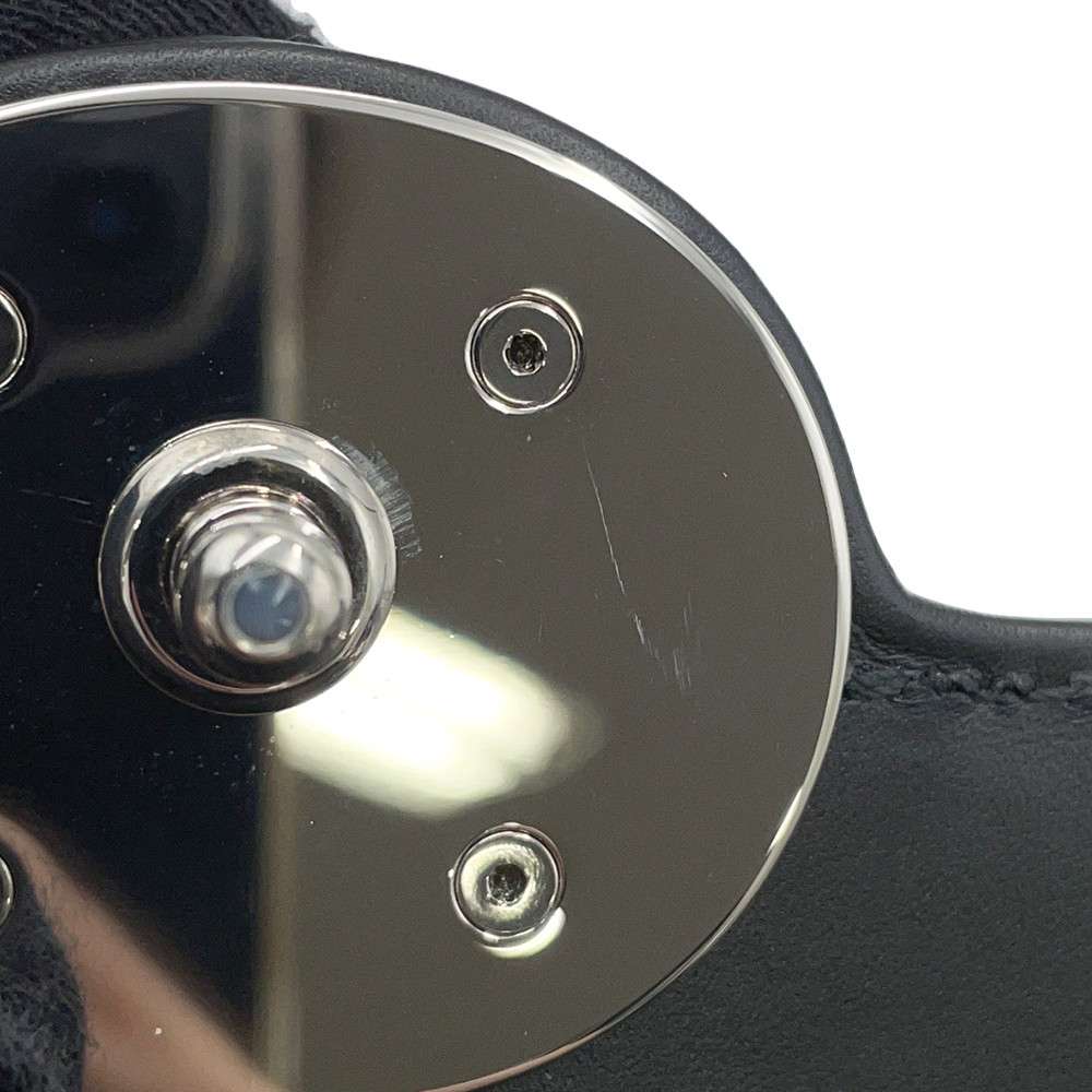 GUCCI PETITE GG 2WAYShoulder Bag Black739721 Calf Leather Size Small