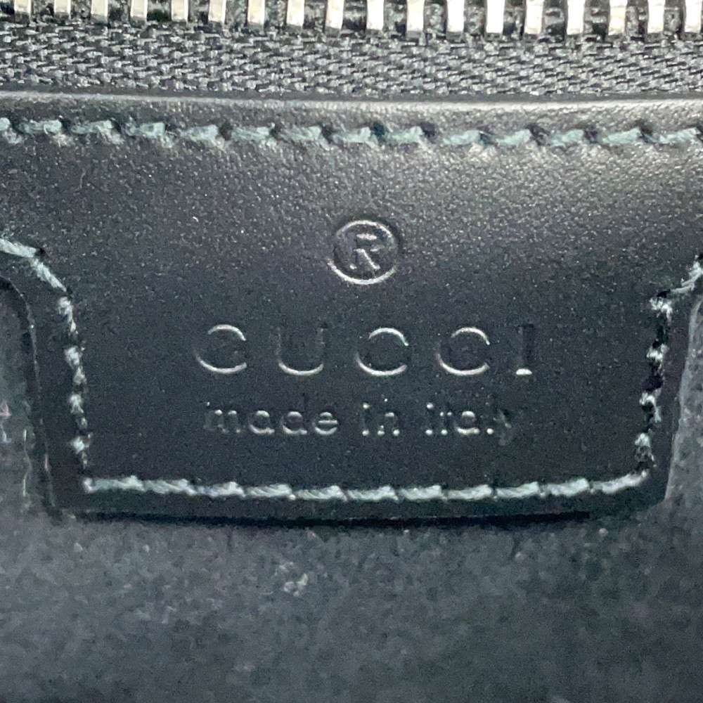 GUCCI PETITE GG 2WAYShoulder Bag Black739721 Calf Leather Size Small