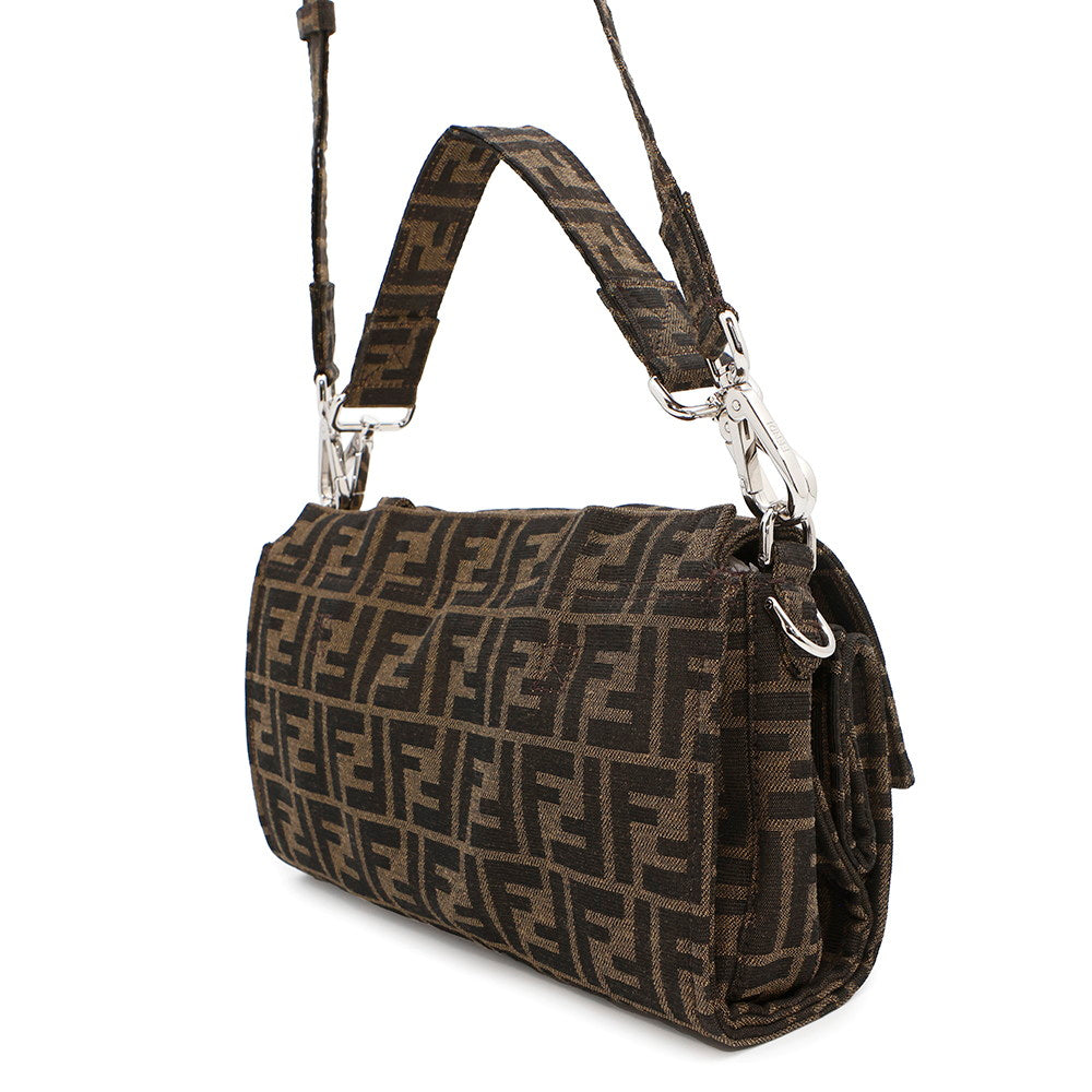 FENDI FENDIxFRGMET Zucca Baguette Foldable Brown8BH418 Canvas