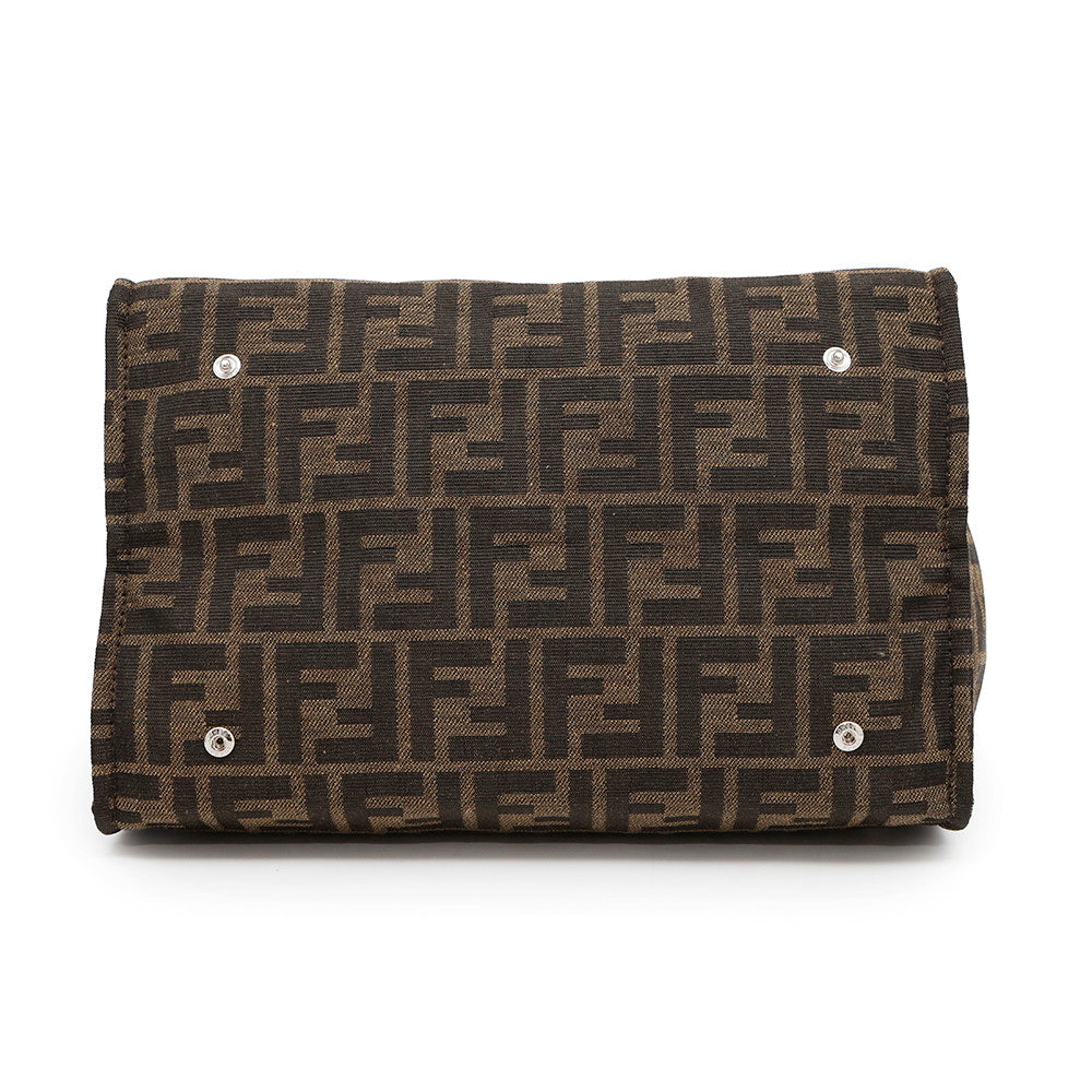 FENDI FENDIxFRGMET Zucca Baguette Foldable Brown8BH418 Canvas