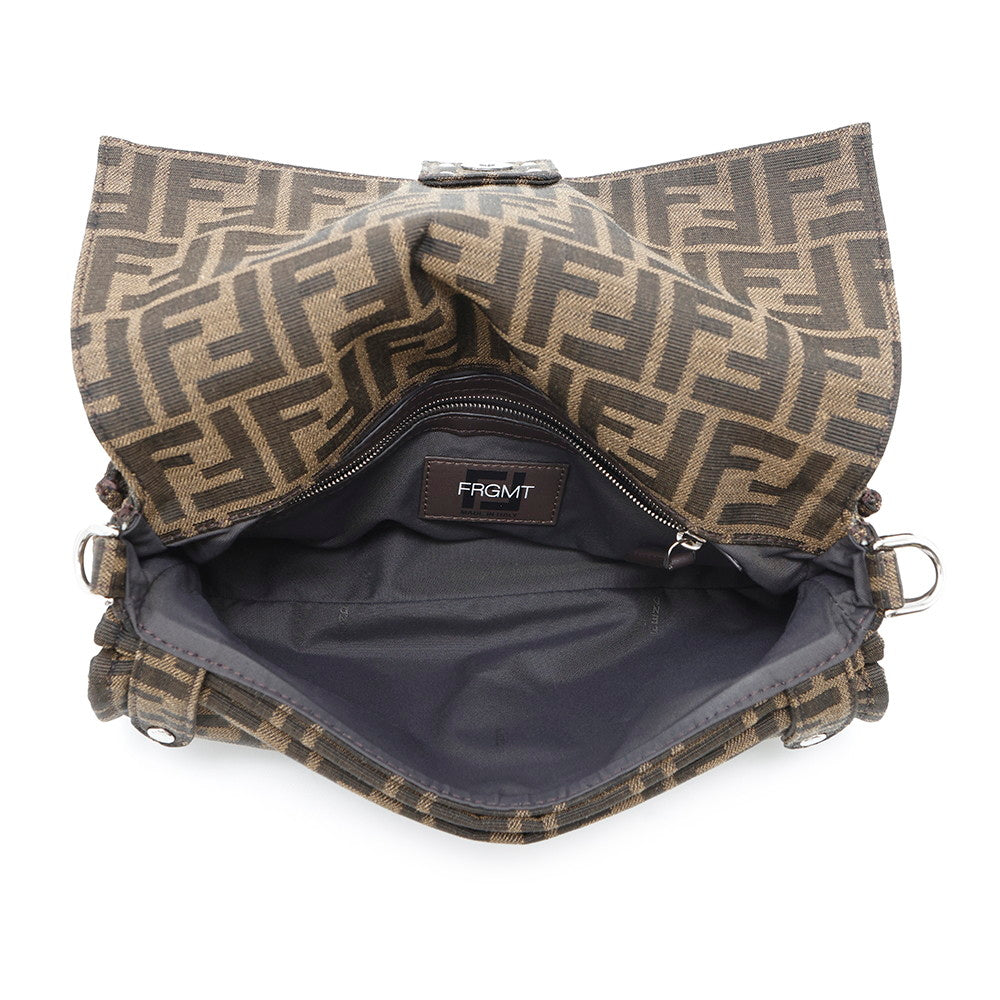 FENDI FENDIxFRGMET Zucca Baguette Foldable Brown8BH418 Canvas
