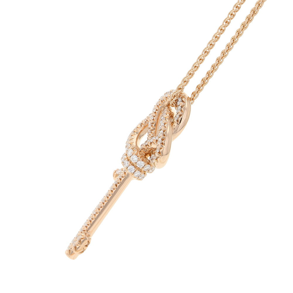 TIFFANY&Co. Knot Key Pendant Size Large72984153 18K Pink Gold