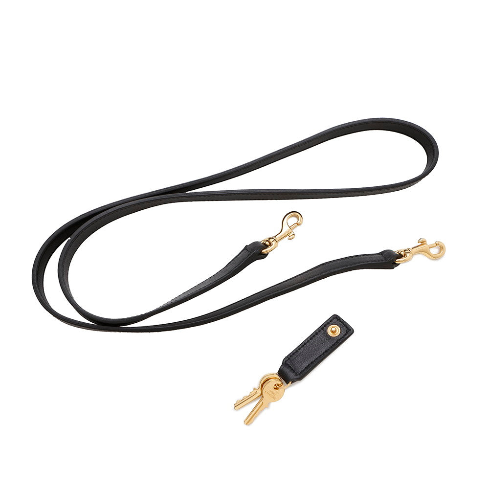 SAINT LAURENT PARIS Jour Black355153 Leather
