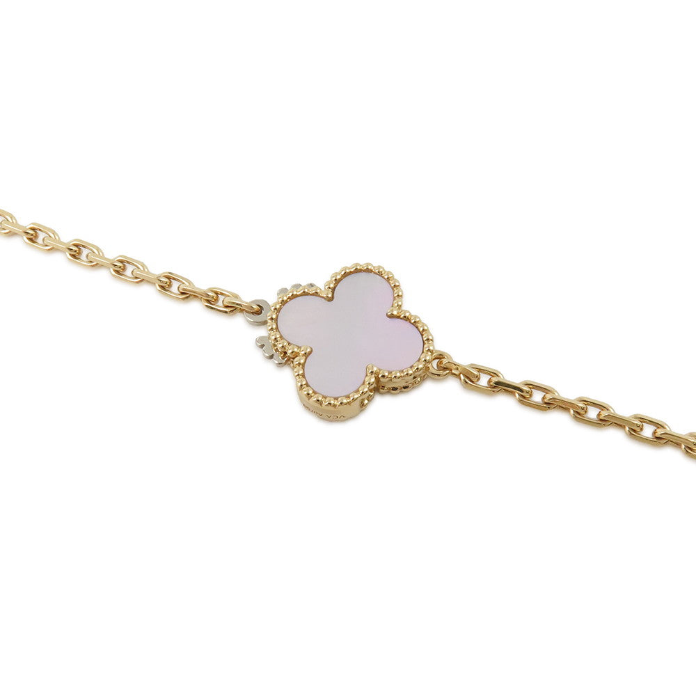 Van Cleef & Arpels Lucky Alhambra Long Necklace 12 motifsVCARD80100 18K Yellow Gold