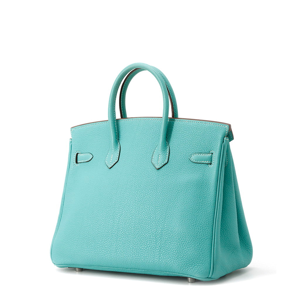 HERMES Birkin Lagon Togo Leather Size 25