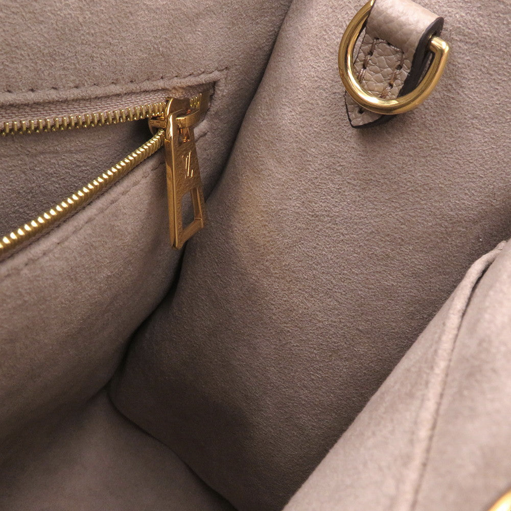 LOUIS VUITTON Onthego Tourterelle claimM45779 Bicolor Monogram Empreinte Leather Monogram Giant Size PM