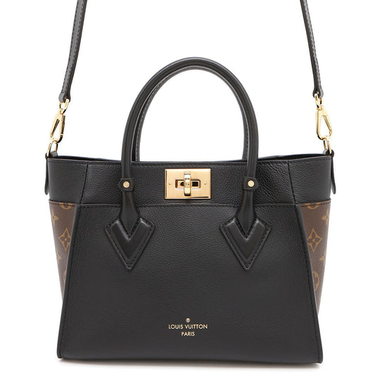 LOUIS VUITTON On My Side NoirM57728 Monogram Calf Leather Size PM