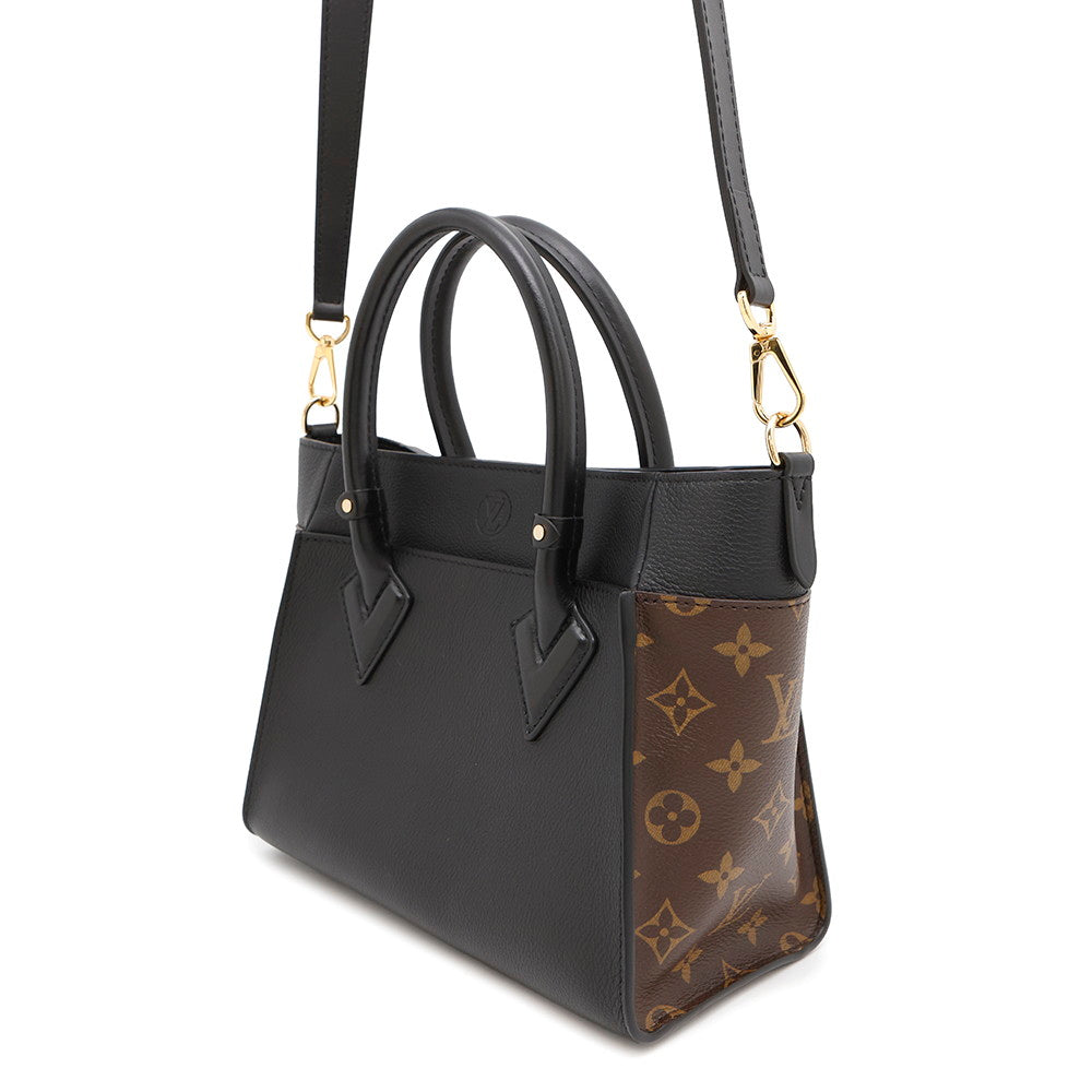 LOUIS VUITTON On My Side NoirM57728 Monogram Calf Leather Size PM