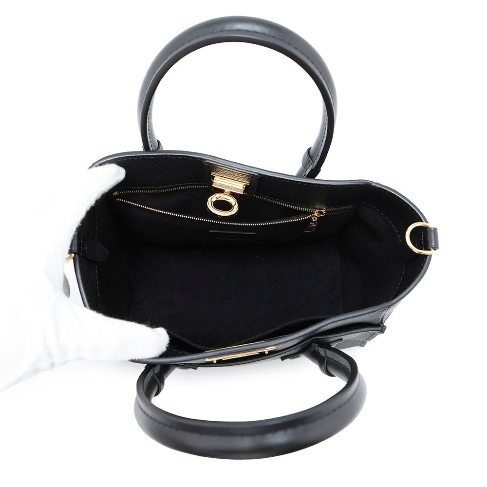 LOUIS VUITTON On My Side NoirM57728 Monogram Calf Leather Size PM