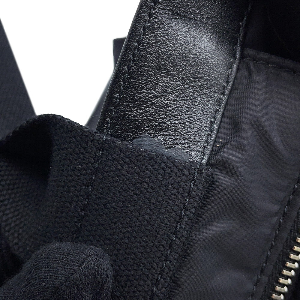 SAINT LAURENT PARIS City Tote Bag Black729297 Nylon Leather