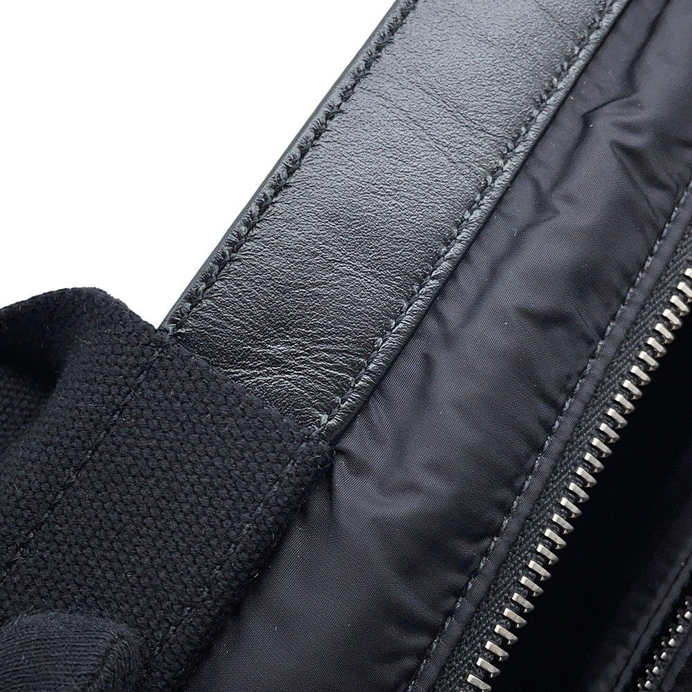 SAINT LAURENT PARIS City Tote Bag Black729297 Nylon Leather