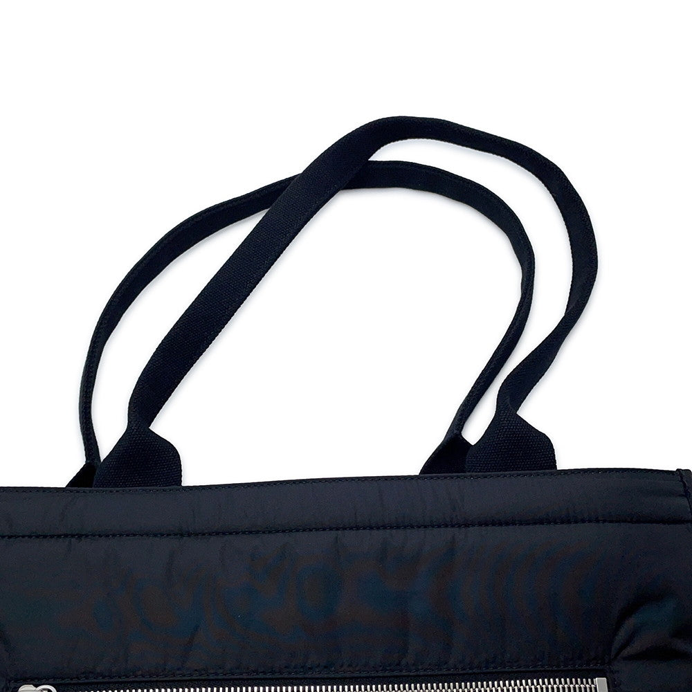 SAINT LAURENT PARIS City Tote Bag Black729297 Nylon Leather
