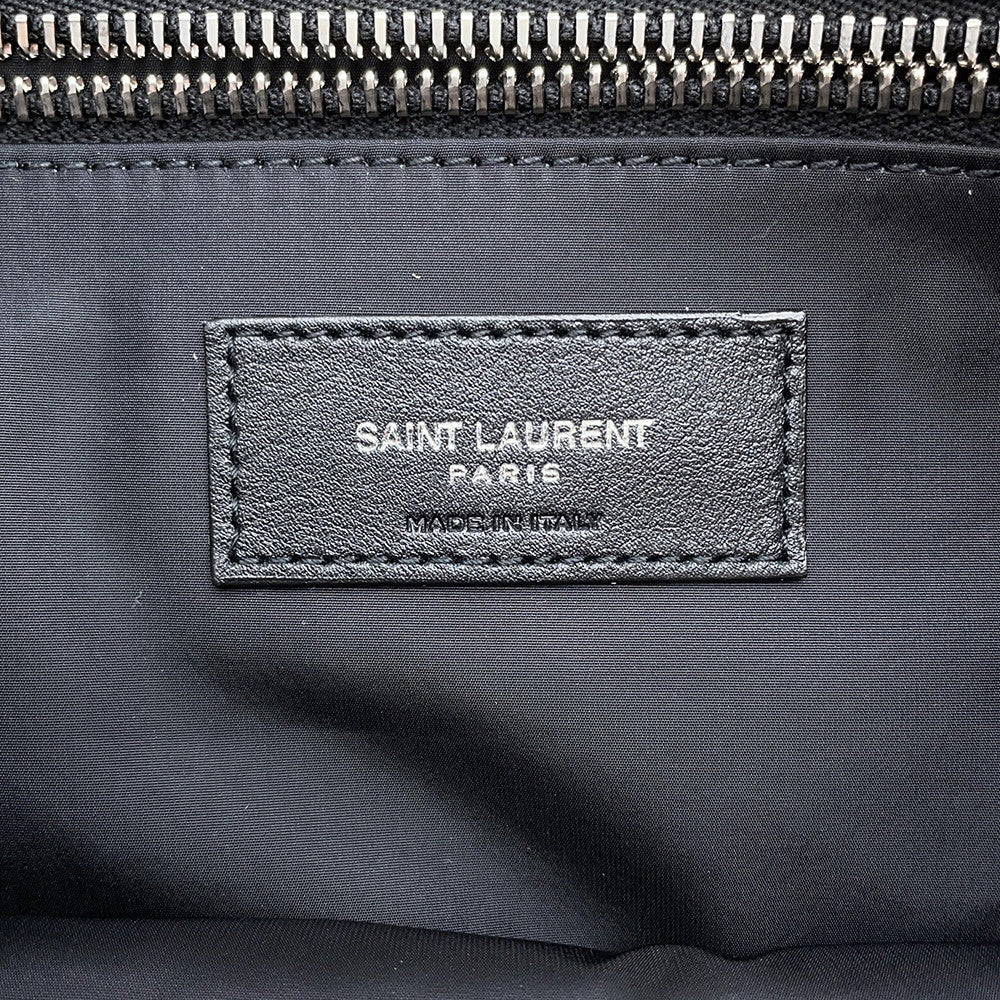SAINT LAURENT PARIS City Tote Bag Black729297 Nylon Leather