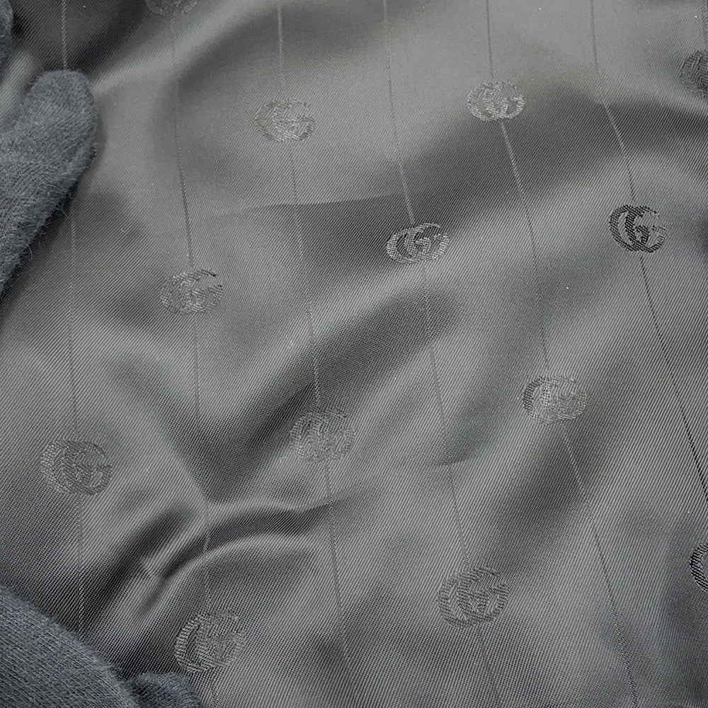 GUCCI Tailored Jacket Size 40 Black737459 Mohair 60% Wool 40%