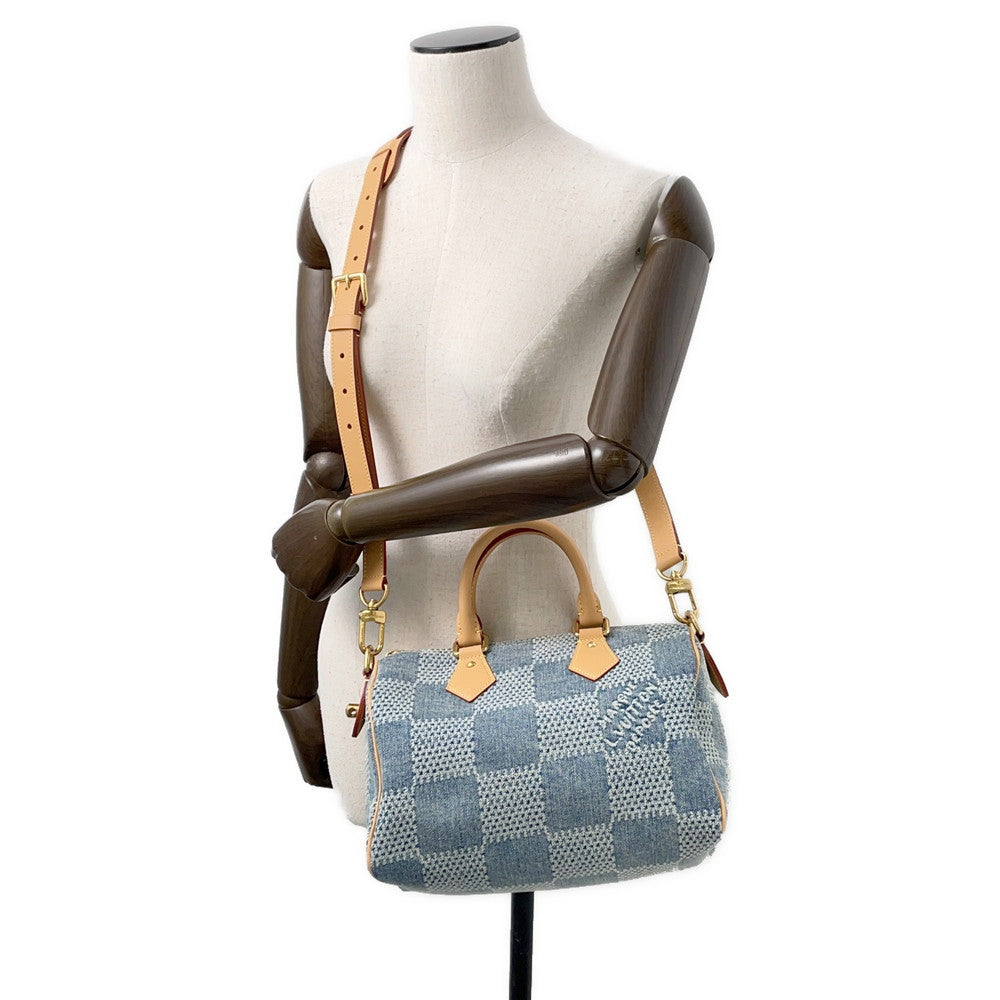 LOUIS VUITTON Speedy Bandouliere BlueN40700 Damier・Denim Size 25