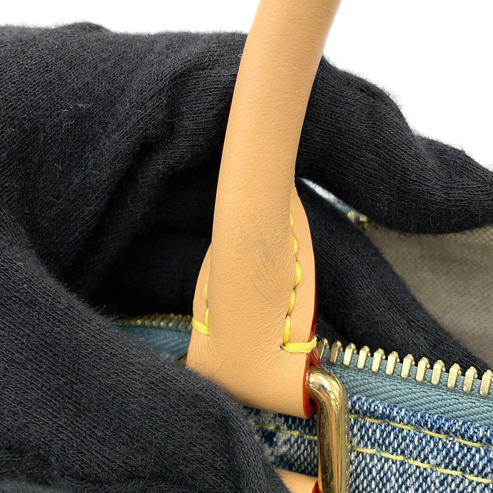 LOUIS VUITTON Speedy Bandouliere BlueN40700 Damier・Denim Size 25