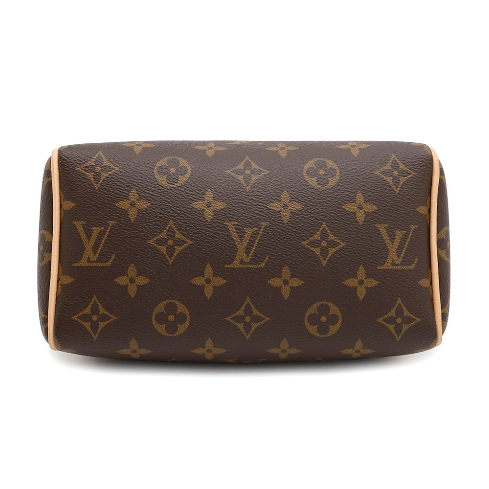 LOUIS VUITTON Speedy Bandouliere Red/BrownM46222 Monogram Size 20