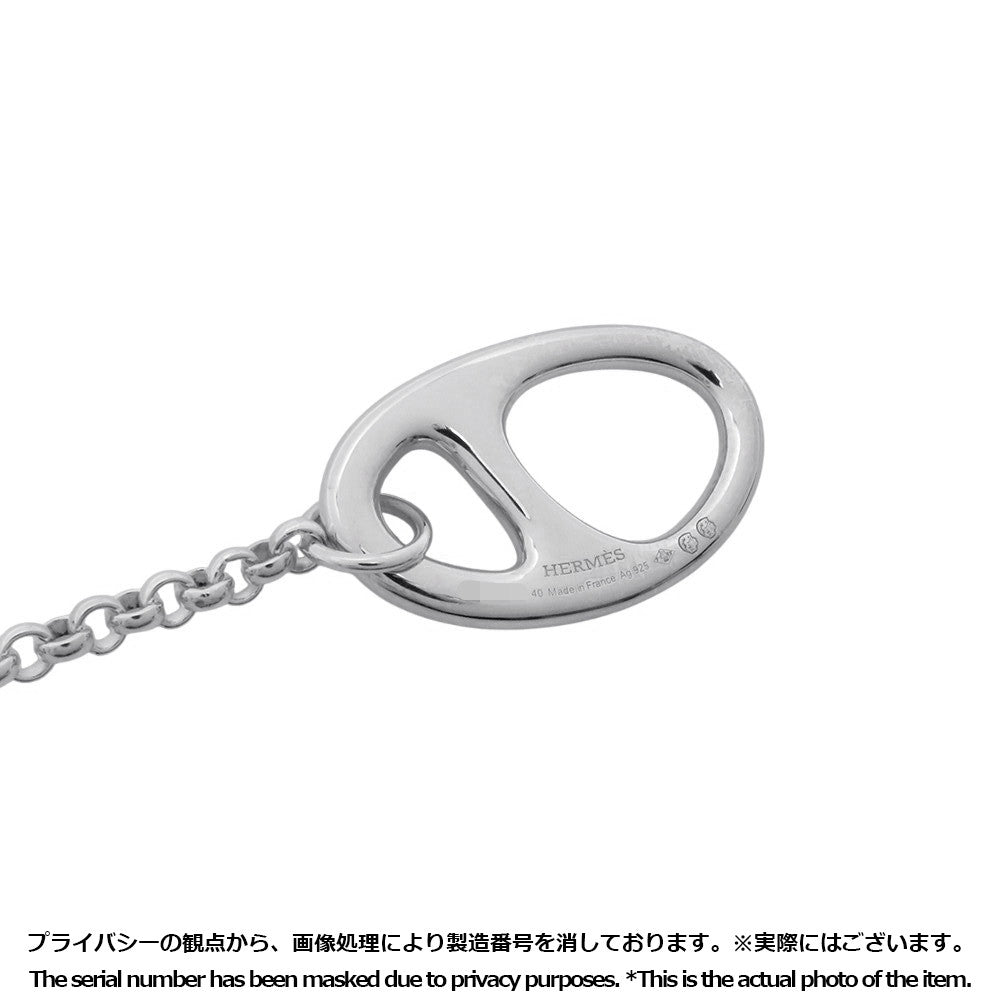 HERMES Chaine d'Ancre Punk Necklace Size 40 SV925