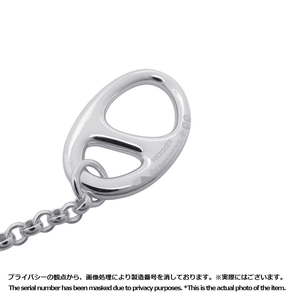 HERMES Chaine d'Ancre Punk Necklace Size 42 SV925