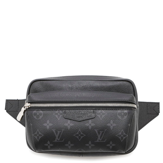 LOUIS VUITTON Bumbag / Outdoor NoirM30245 Monogram Eclipse Taiga Leather