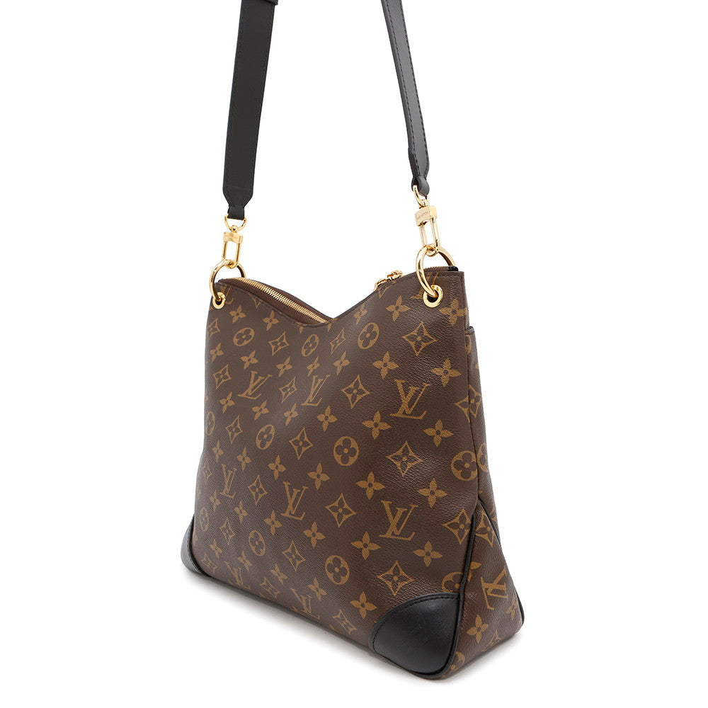 LOUIS VUITTON OdeonNM NoirM45352 Monogram Size MM