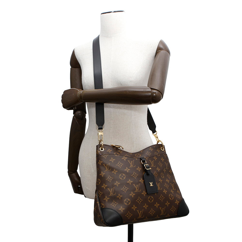 LOUIS VUITTON OdeonNM NoirM45352 Monogram Size MM