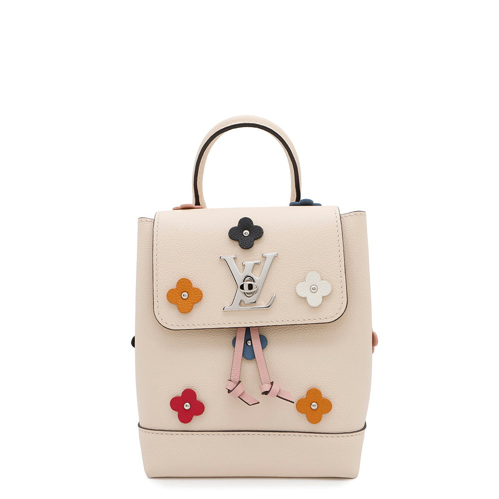 LOUIS VUITTON Lockme Backpack claimM53079 Soft Calf Leather Size Mini