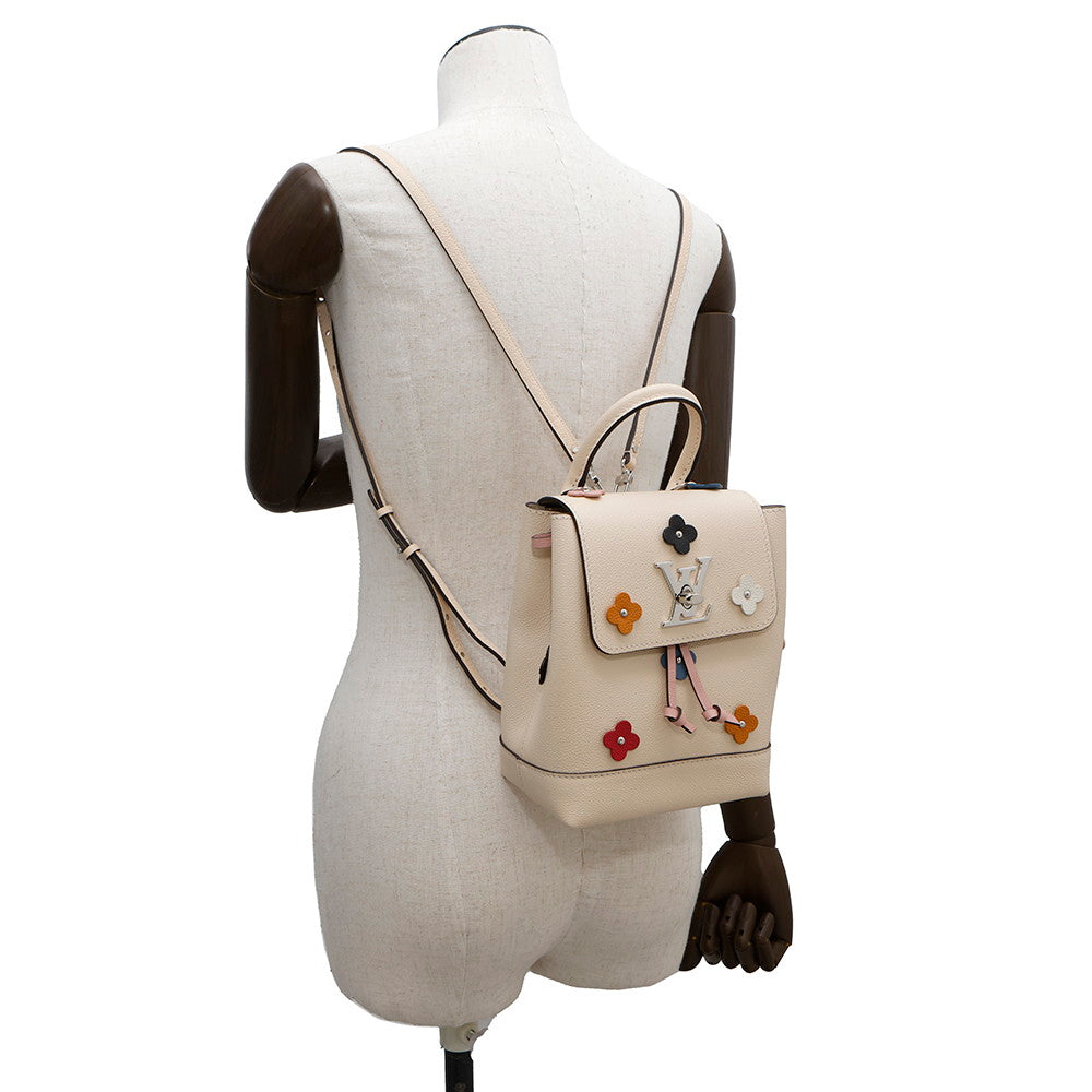 LOUIS VUITTON Lockme Backpack claimM53079 Soft Calf Leather Size Mini