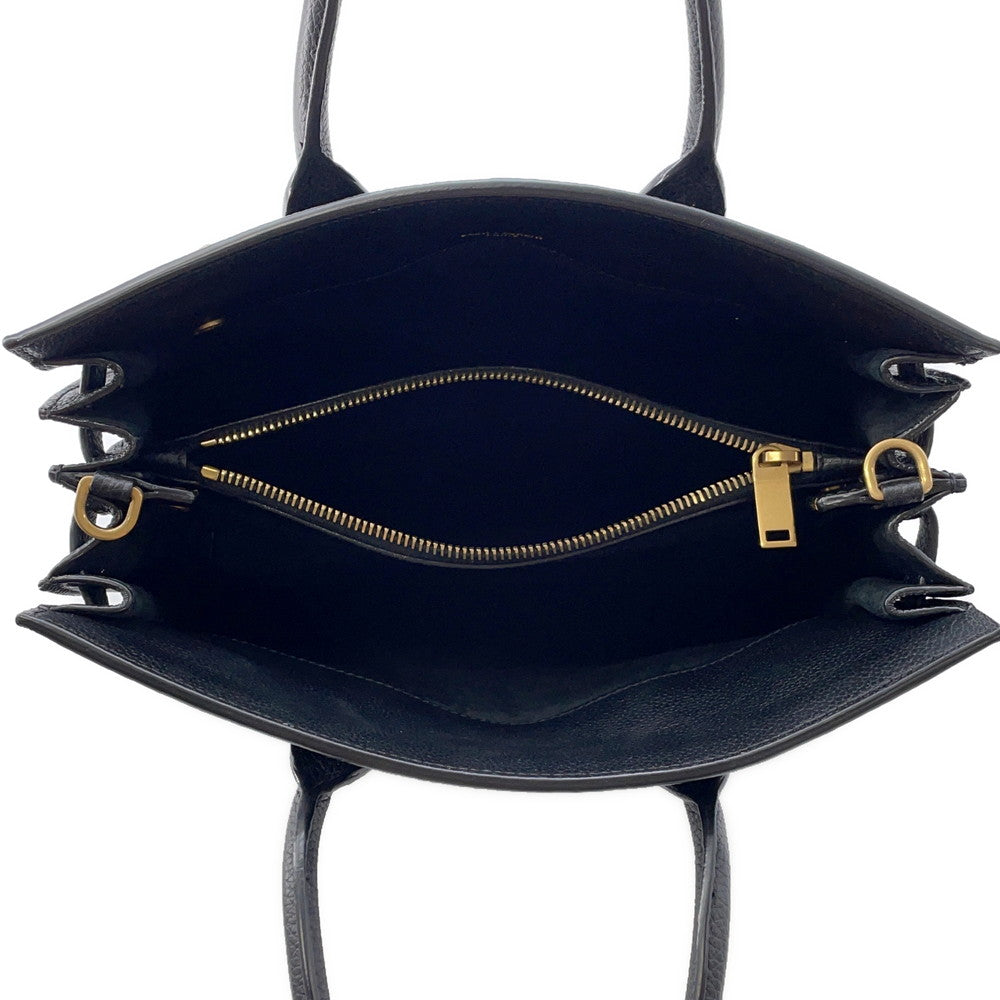 SAINT LAURENT PARIS Jour Black717448 Leather Size Baby