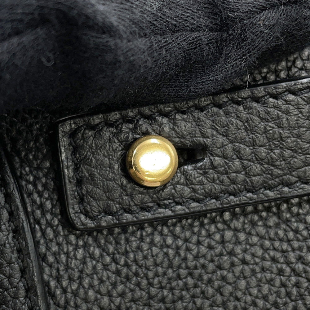 SAINT LAURENT PARIS Jour Black717448 Leather Size Baby